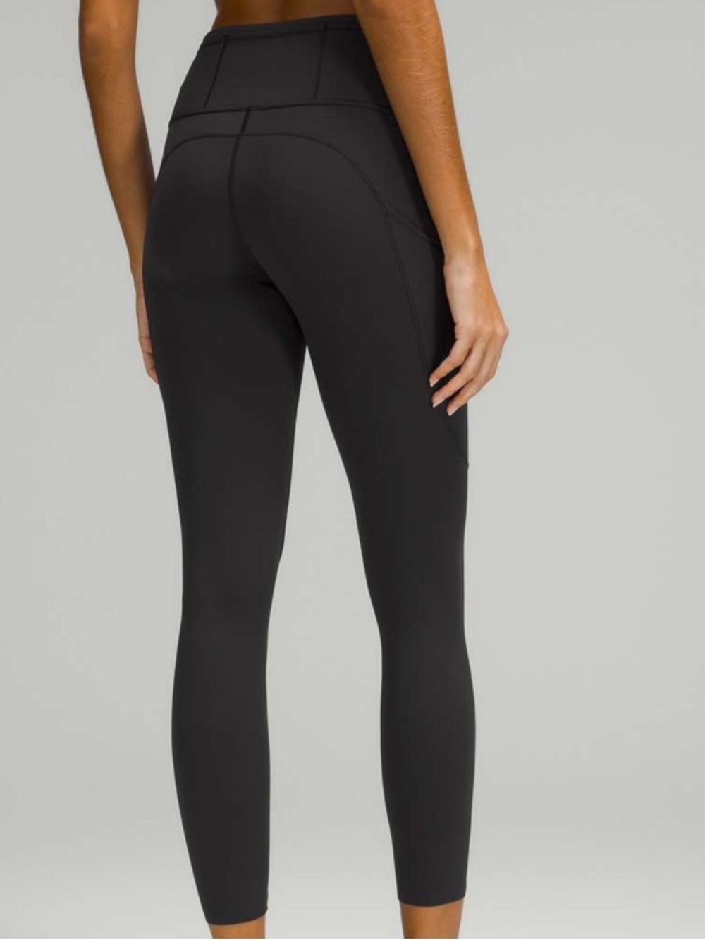 Lululemon Fast Free HR Tight 25" Nulux in Black Size 8